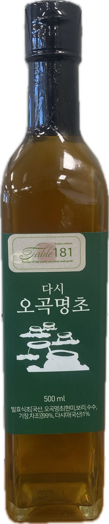181 Five Grain Kombu Vinegar 500mL