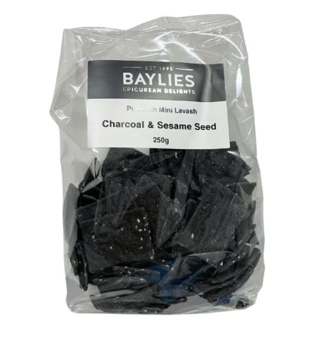BAY Lavash Charcoal & Sesame Seed 250g