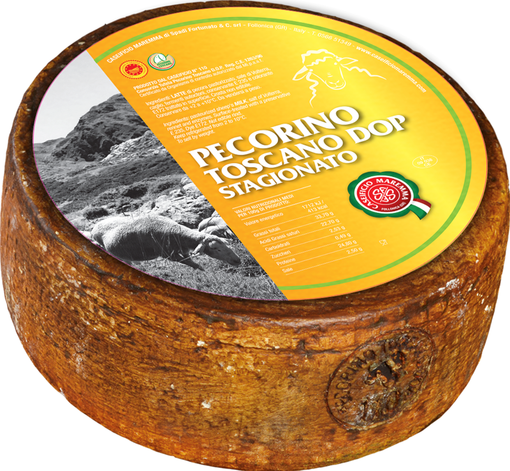 CH CM Pecorino Toscana Stagionato DOP p/kg (av 1.3kg)