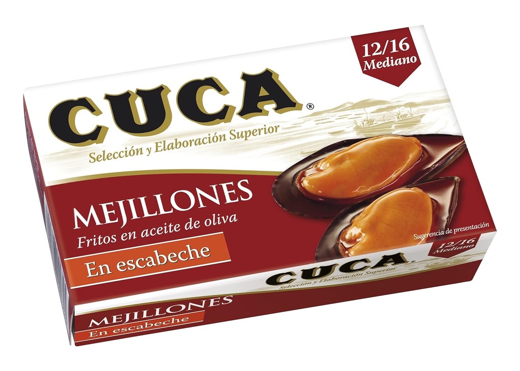 CUCA Mussels Escabeche 115g