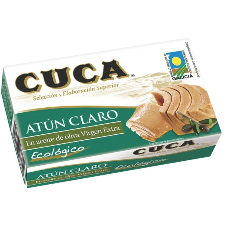 CUCA Organic Yellowfin Tuna 112g