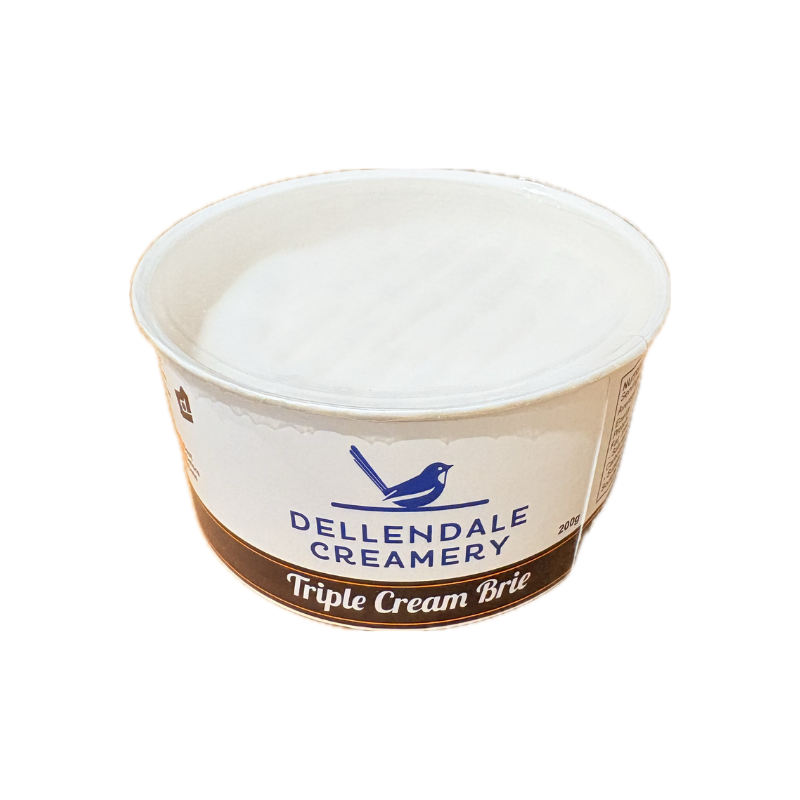 DELR Triple Cream Brie 200g TUB
