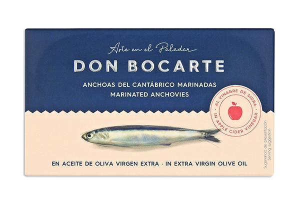 Don Bocarte White Anchovies PLAIN TIN 48g