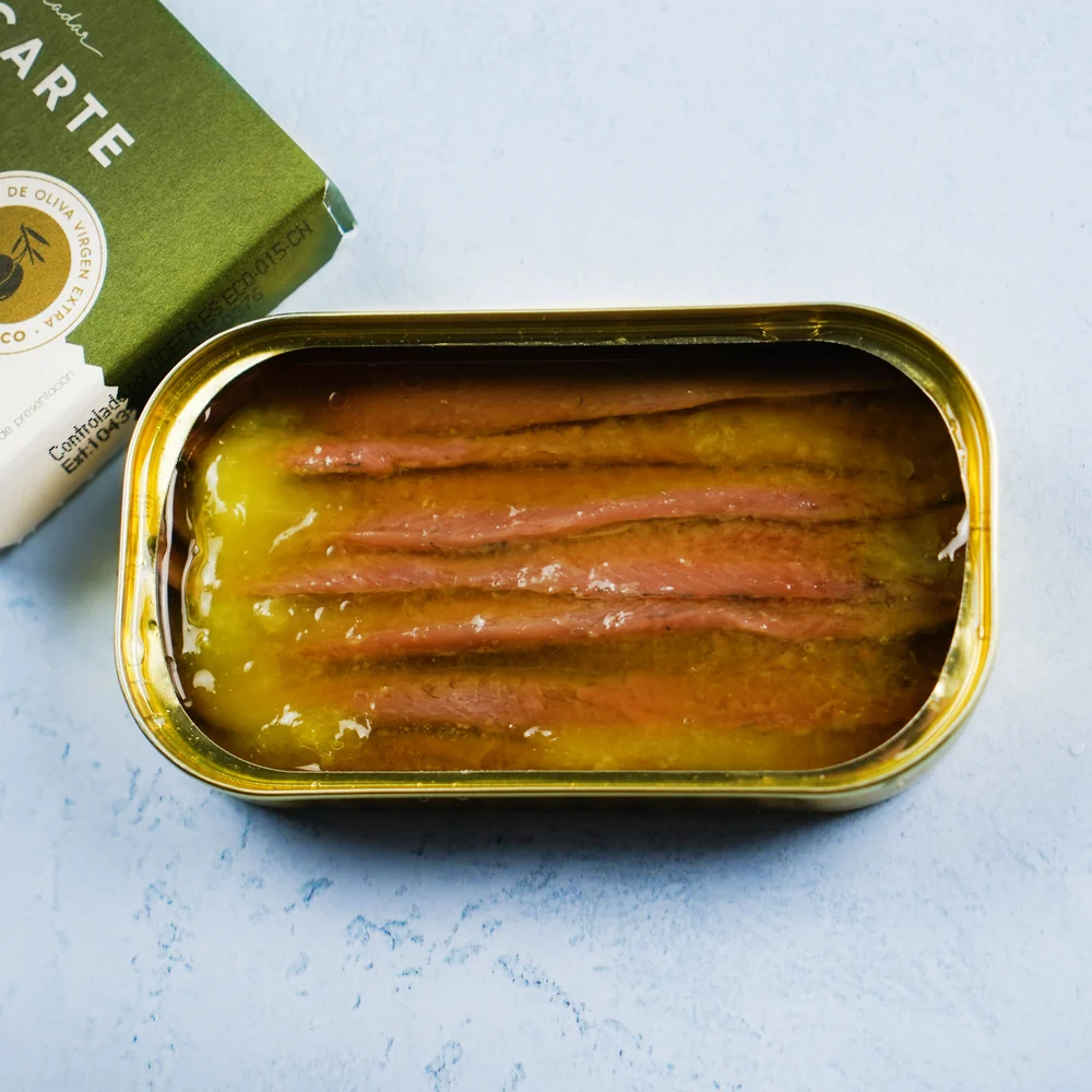 Don Bocarte White Anchovies PLAIN TIN 48g