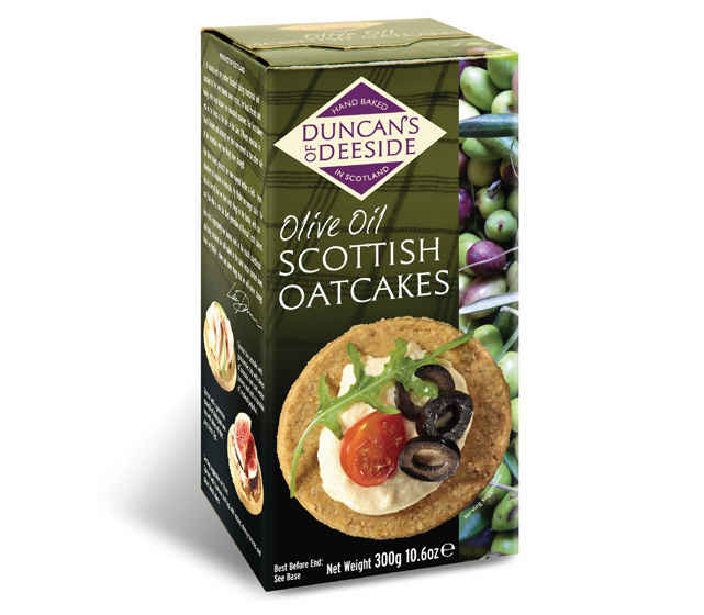 Duncans Oatcakes Olive Oil 200g