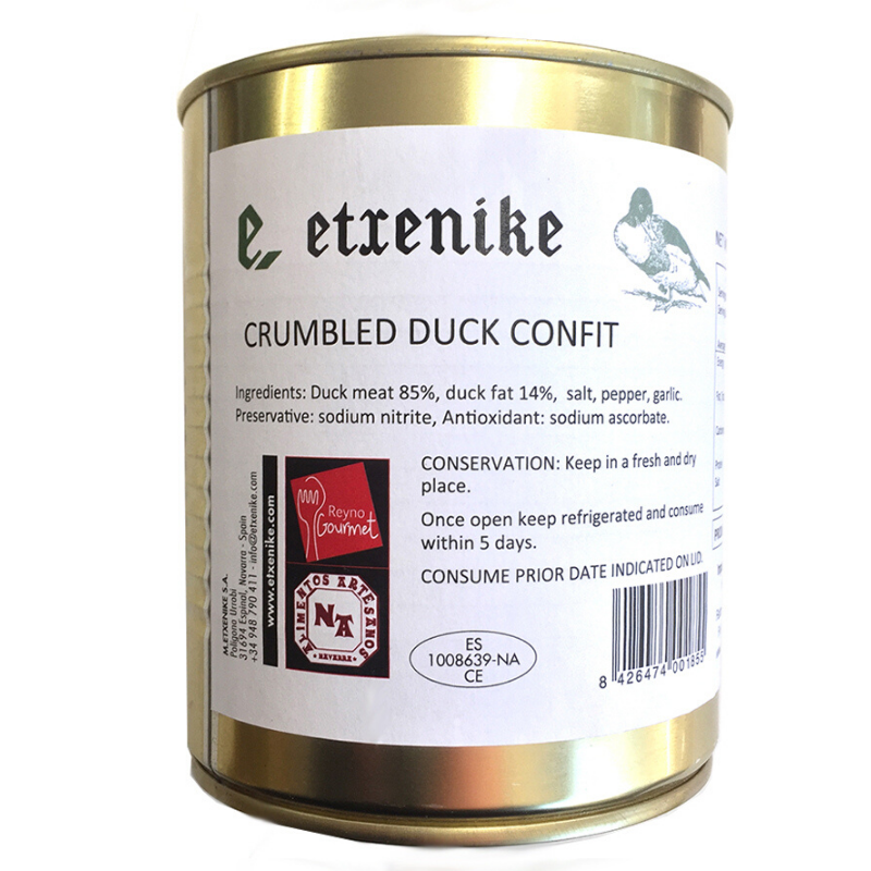 ETX Crumbled Duck Confit 800g