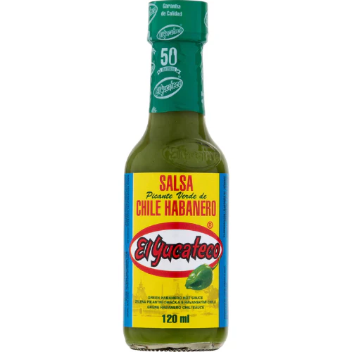 El Yucateco Habanero Hot Sauce 120mL - GREEN