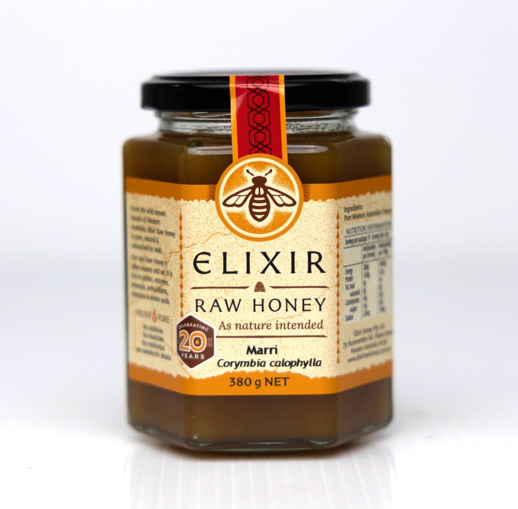 Elixir Raw Honey 380g