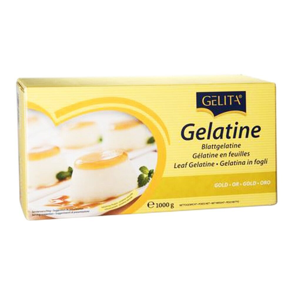 GELITA Gold Gelatine Sheets 1kg