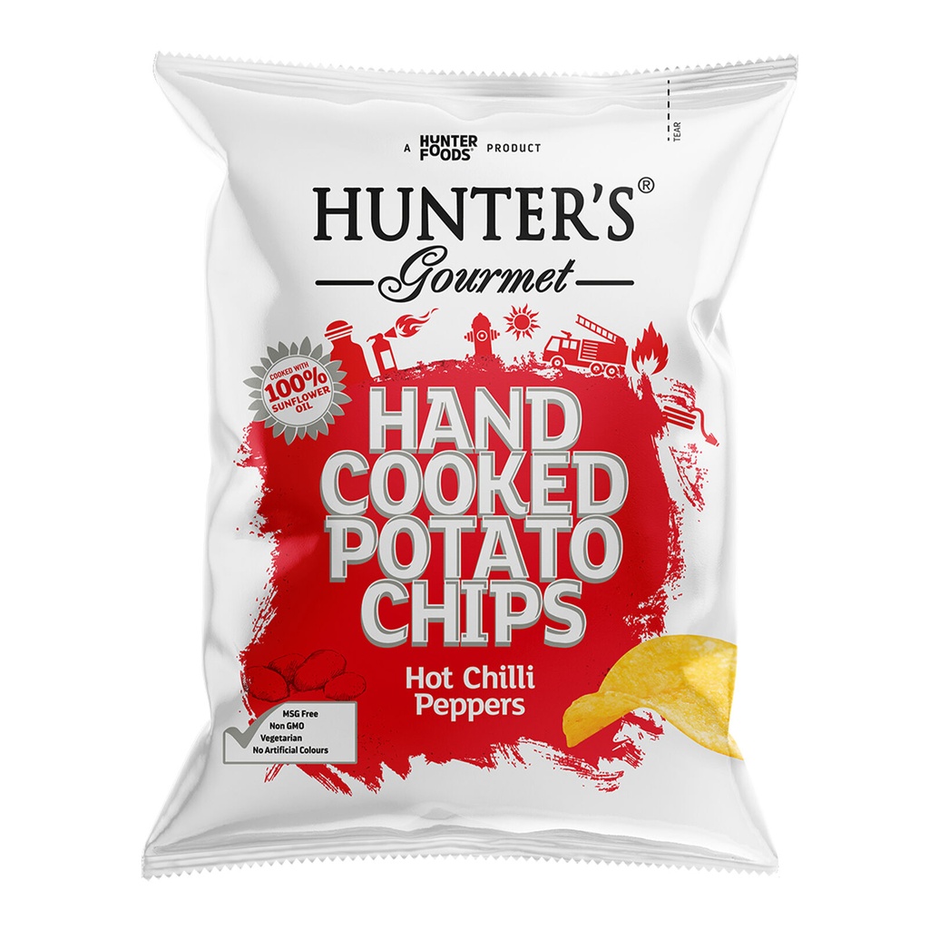 HG Hot Chilli Pepper Chips CTN (12x125g)