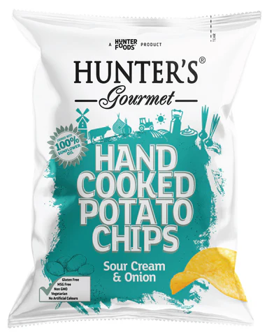HG Sour Cream & Onion Chips CTN (12x125g)