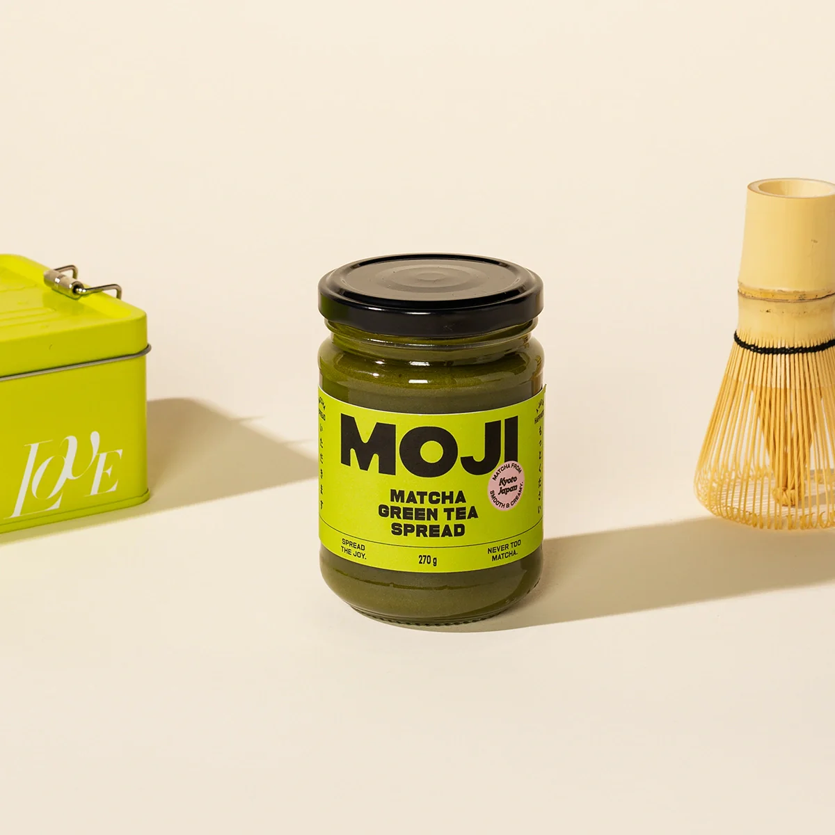 HON Moji Matcha Green Tea Spread 270g - NEW