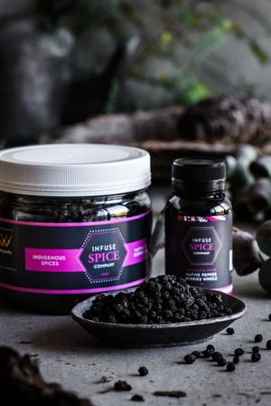 ISC Large Pepper Berries Whole 400g