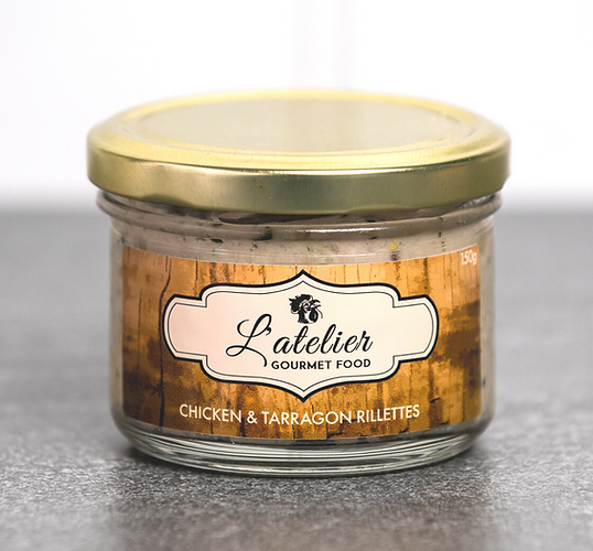 LA Rillette Chicken & Tarragon 150g