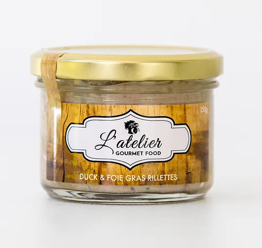LA Rillette Duck & Fois Gras 150g