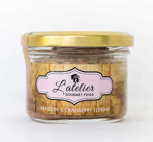 LA Terrine Venison Cranberry 150g