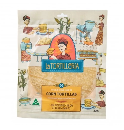 LT Tortilla Orange Pack 8pc 220g