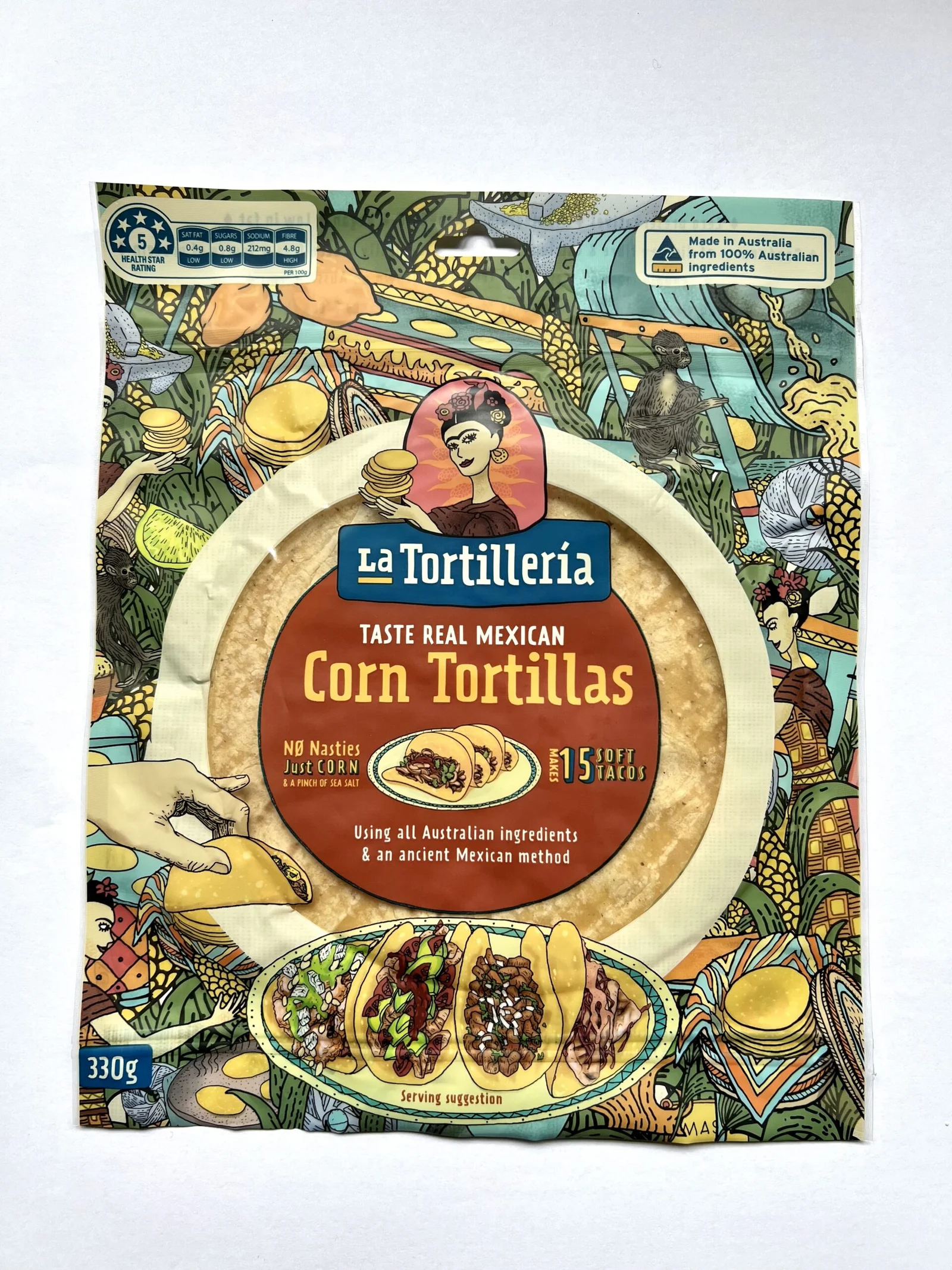 LT Tortilla Red Pack 15pc 330g