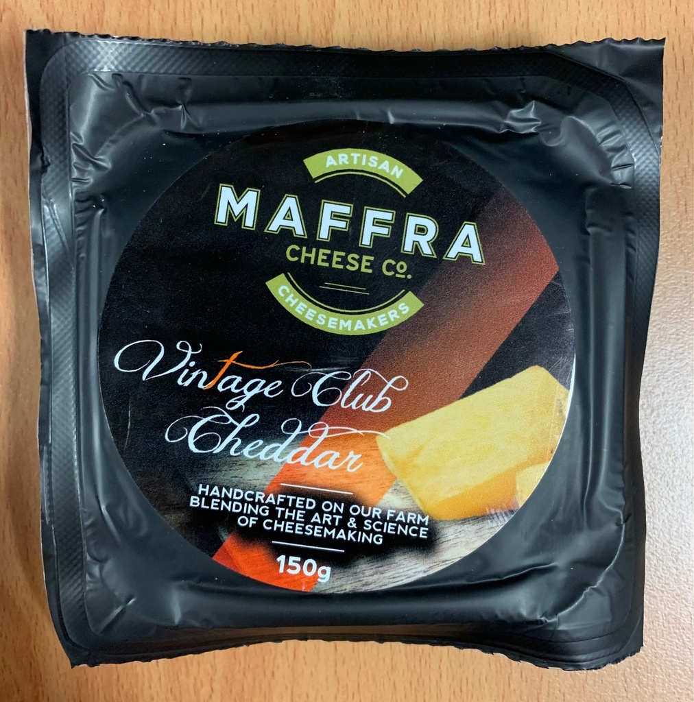 MAF 200g Vintage Cheddar Round Wax