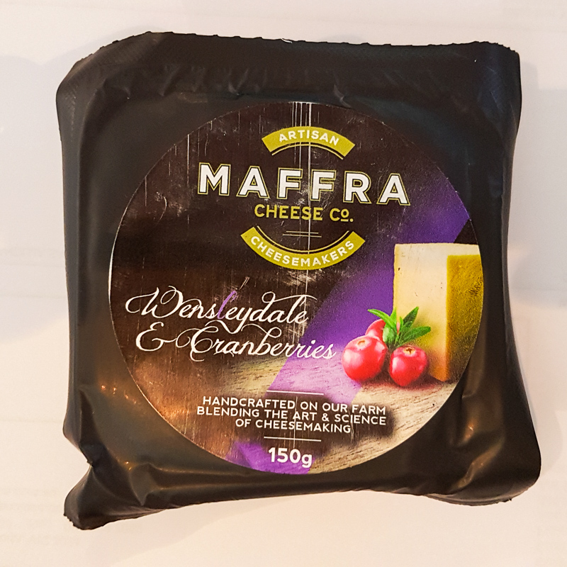 MAF Cranberry Wensleydale 150