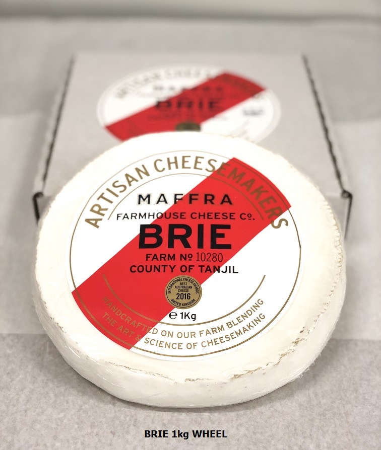 MAF Farmhouse Brie Wheel p/kg (av 1kg)