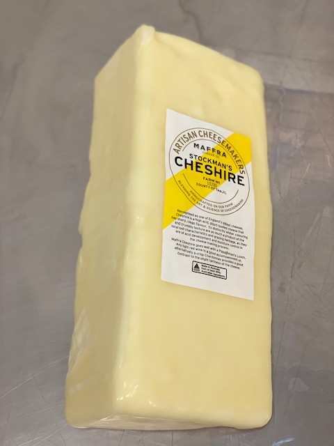 MAF Stockmans Cheshire Pyramid p/kg (av 1.8kg) - YELLOW STRIPE