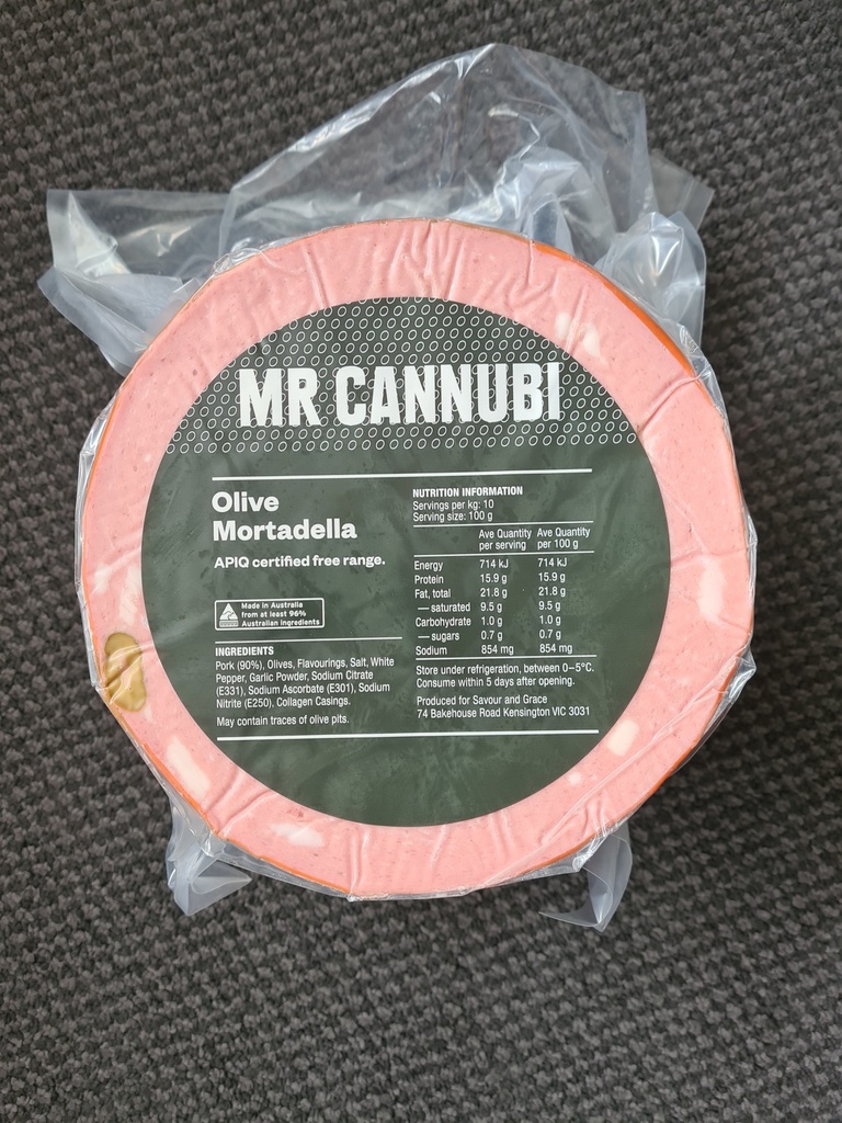 MC Mortadella w Olive p/kg (av 3 kg)