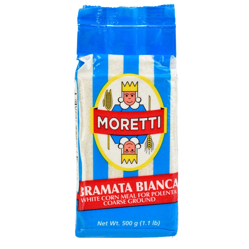 MOR Polenta Bramata Bianca 500g (LIGHT BLUE)