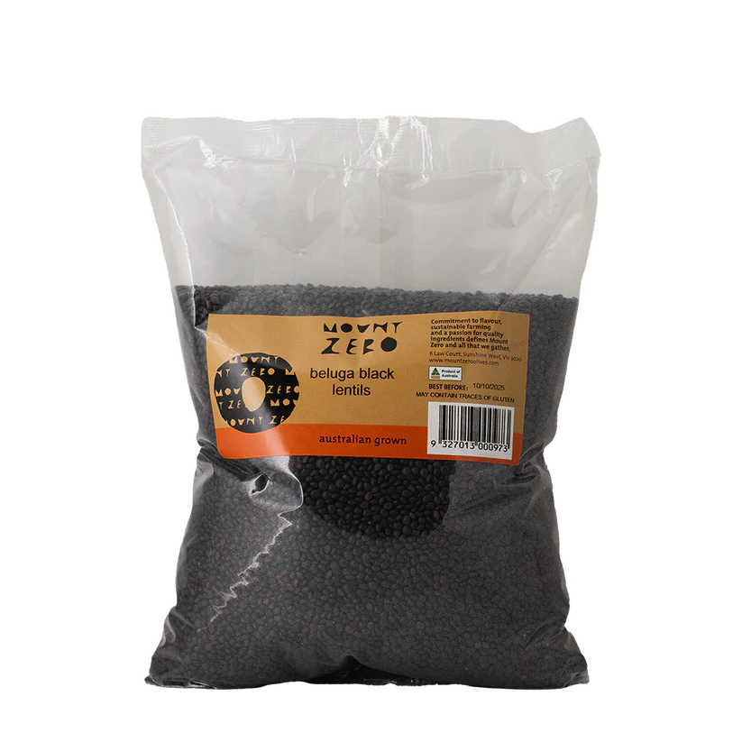 MZ Beluga Black Lentils 1.5kg