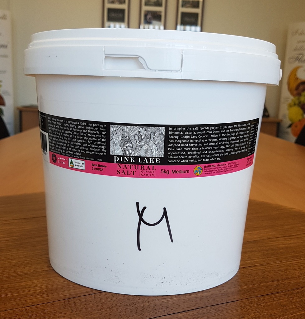 MZ Pink Lake Salt Medium Crystals 5kg