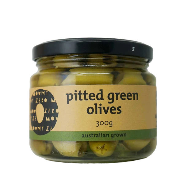 MZ Pitted Green Olive 300g