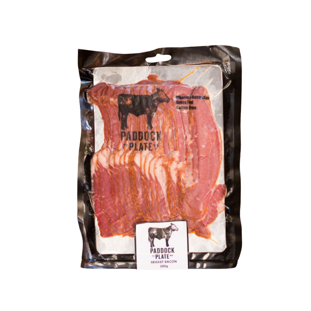 P2P Brisket Bacon Sliced 200g