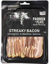 P2P Streaky Bacon 140g