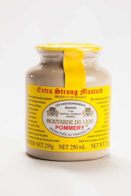 POM Dijon Mustard Extra Strong 250g - YELLOW LID