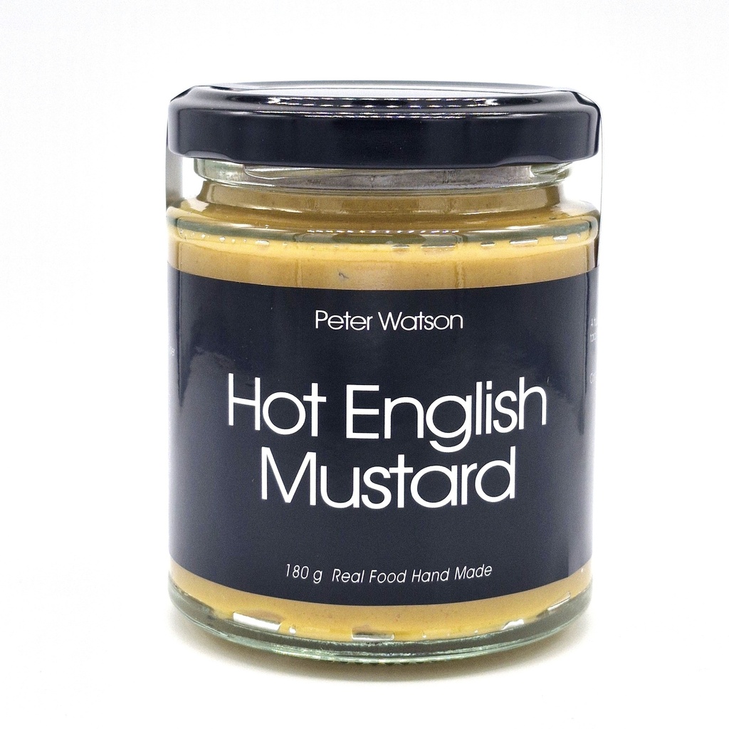 PW Hot English Mustard 180g - NEW SIZE