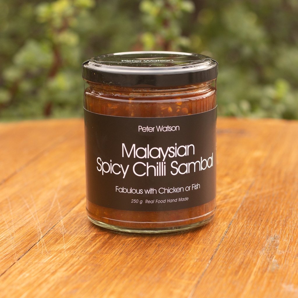 PW Malaysian Spicy Chilli Sambal Paste 180g - NEW SIZE