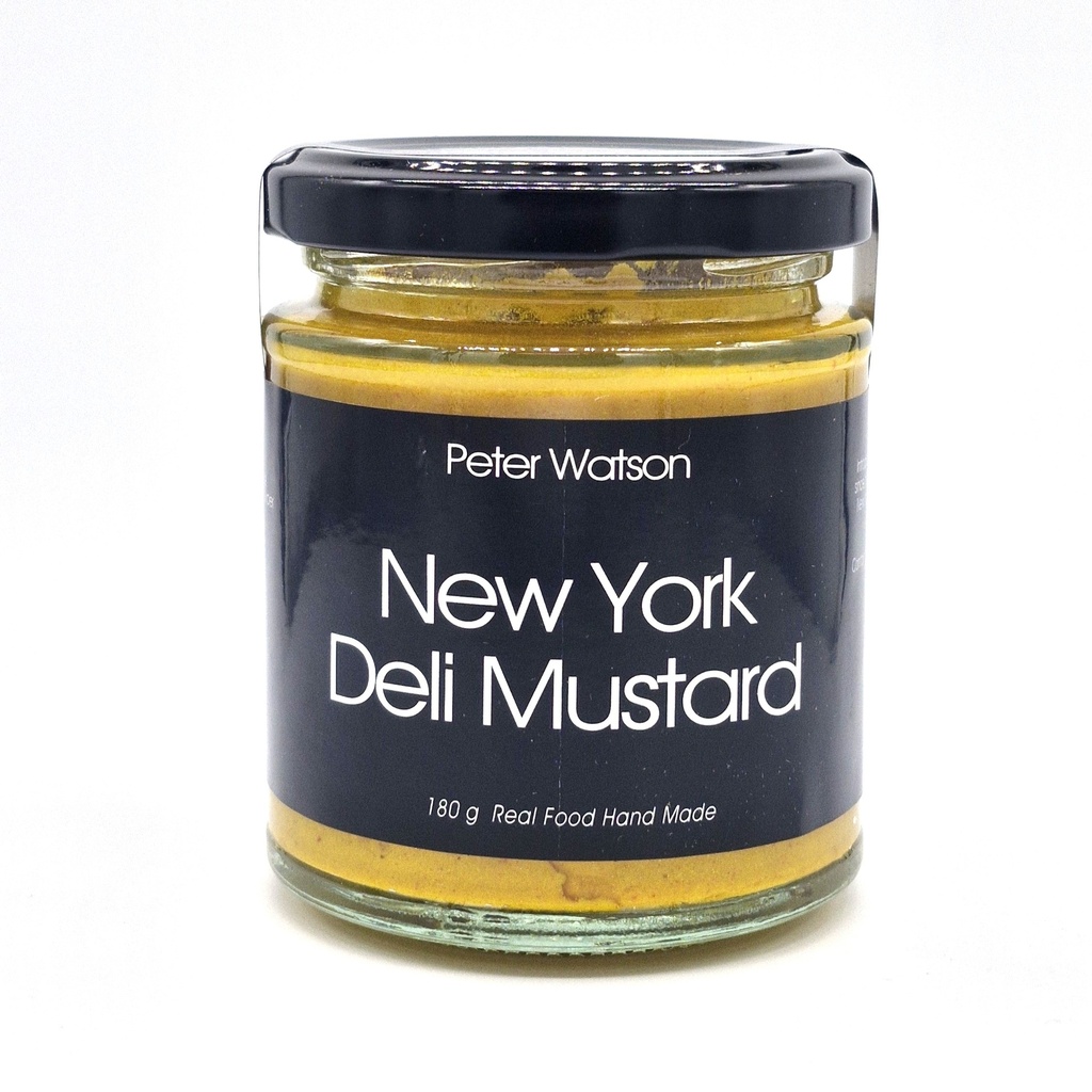 PW New York Deli Mustard 180g - NEW SIZE