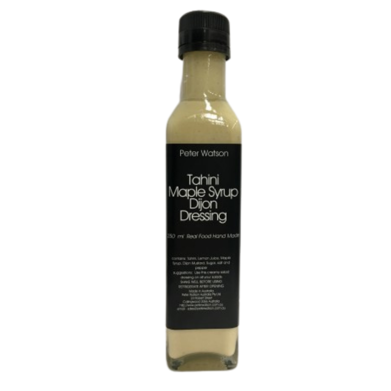 PW Tahini Maple Dressing 250mL