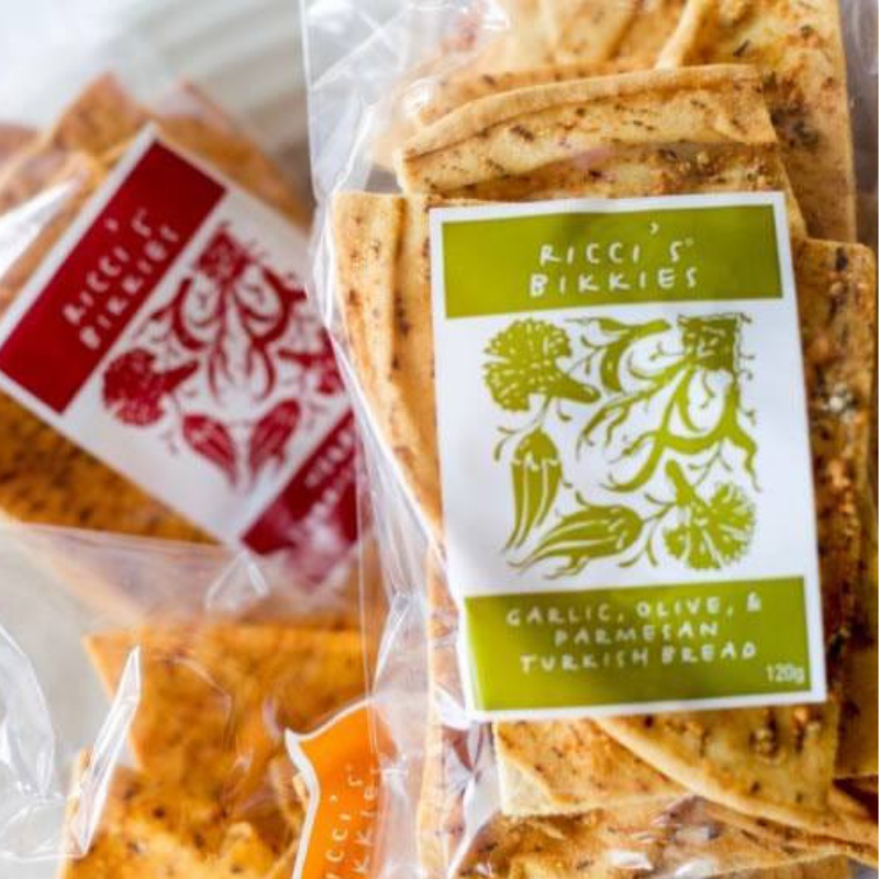 RB Garlic, Olive & Parmesan Pita Crisps 120g