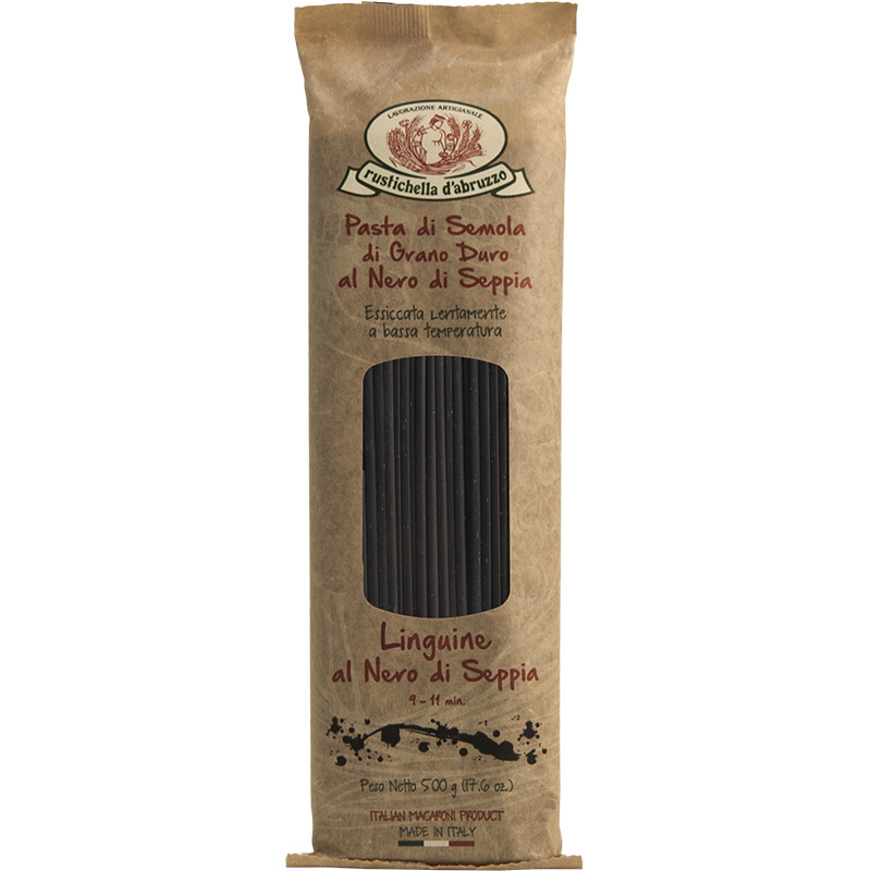 RU Squid Ink Linguine 500g