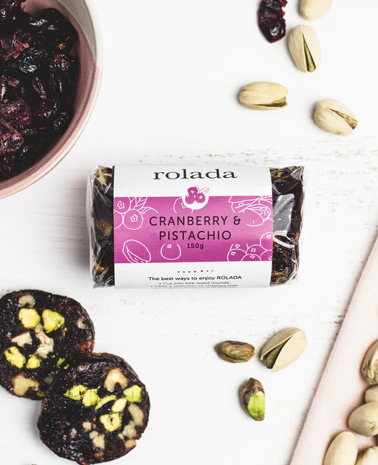 Rolada Cranberry & Pistachio 150g