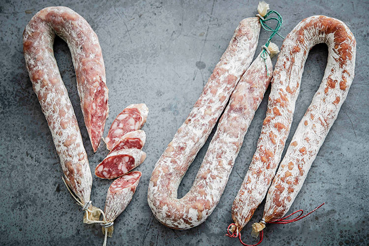 SA Salsiccia Sarda Piccante p/kg (av 500g)