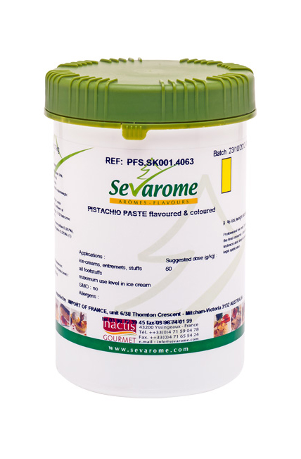 SEV Pistachio Paste (Sugared) 1kg