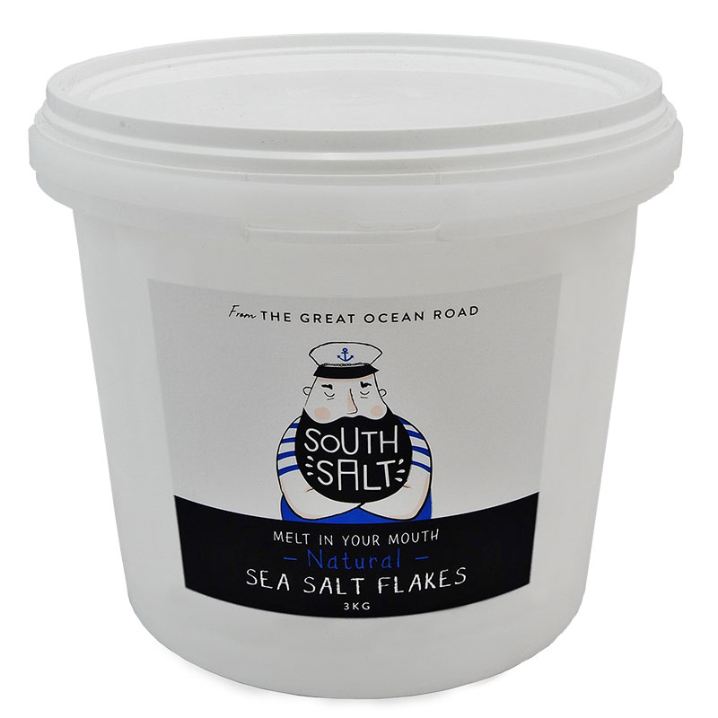 SS Sea Salt Flakes 3kg - BUCKET