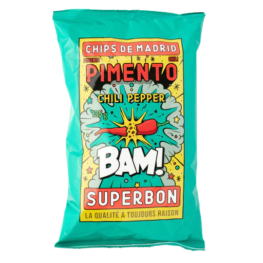 SUB Pimento Chips CRTN (14x135g)