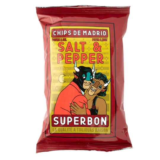 SUB Salt & Pepper Chips CRTN (14x135g)