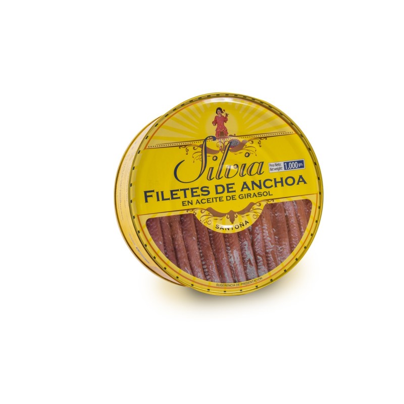 Silvia Brown Anchovies 500g
