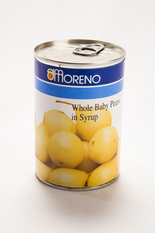 TAN Baby Pears in Syrup 420g