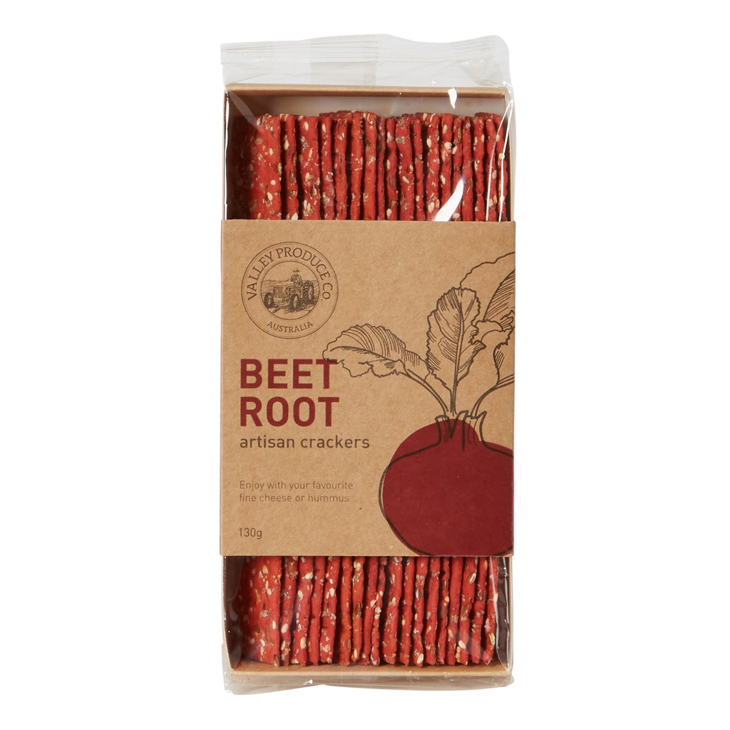 VPC Artisan Crackers Beetroot 130g