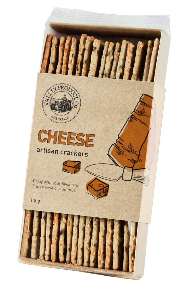 VPC Artisan Crackers w Cheese 130g